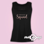 Personalised Vest Tank Birthday Queen Any Year 18th 21st 30th 40th T-shirt Female Rose Gold
