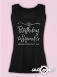 Vest Tank Birthday Girl Any Year 18th 21st 30th 40th T-shirt Female Silver