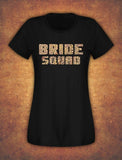 Bride Tribe Squad Fast and Free Hen Do Party T-shirt Ladies Female Leopard