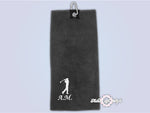 Personalised Embroidered Golf Microfibre Towel Any Name