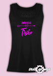 Vest Tank Top Hen Do Party Bride Tribe Wedding T-shirt Ladies Female  Pink