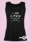 Vest Tank Top Hen Friends I do Crew Hen Do Party Bride Tribe  Personalised Ladies