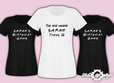Personalised Birthday The one where Friends Birthday Girl Squad Any Year 18th 21st 30th 40th T-shirt Female